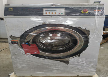 SS 304 Metal Parts Commercial Laundry Washing Machine 100kg Loading Capacity