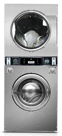20kg Stackable Coin Operated Washer Dryer Combo Energy Saving