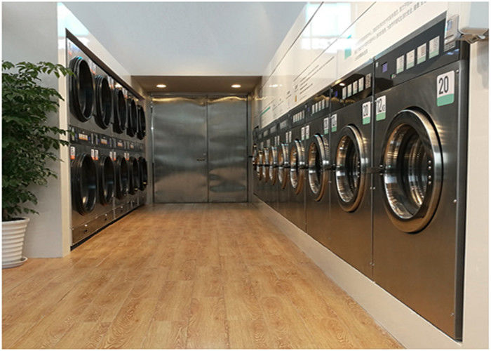 Hard Mount Industrial Size Washer And Dryer , Commercial Stackable