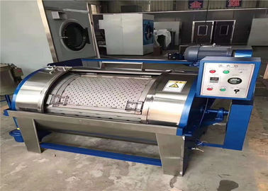 0.75 Kw Motor Semi Industrial Washing Machine Over Heat Protection 840*1500*1240 Size