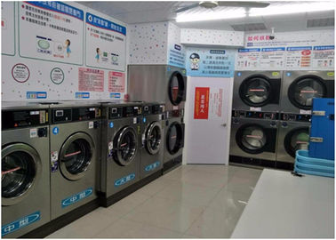 Long Service Life Commercial Front Load Washing Machine , Commercial Washer Extractor
