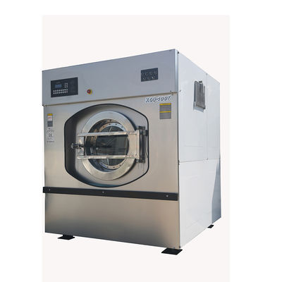 50kg Programmable PLC  Hotel Laundry Washing Machines  Free Standing