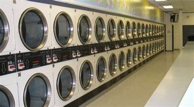 PLC Control Industrial Washer And Dryer CE Certified Electric Elements Long Service Life